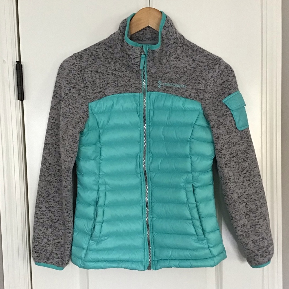 Free country zip up jacket